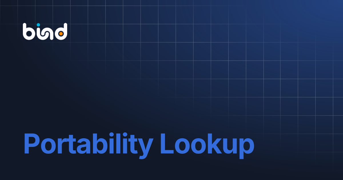 Portability Lookup | Bind documentation